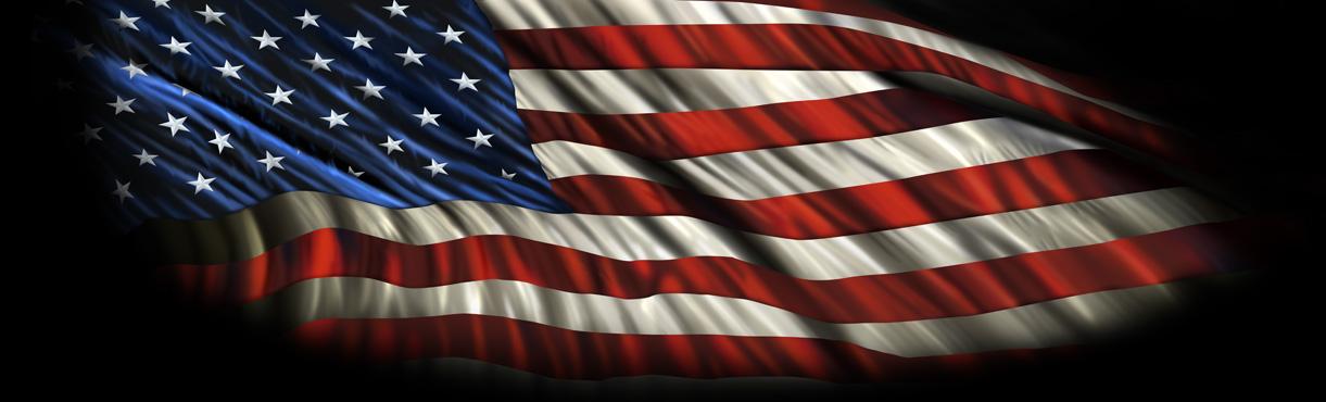 Grafix Jam Starry Night American Flag Rear Window Decal - Size:66 X 20