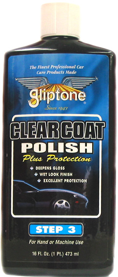 Gliptone Clear Coat Liquid Car Polish (Step 3)