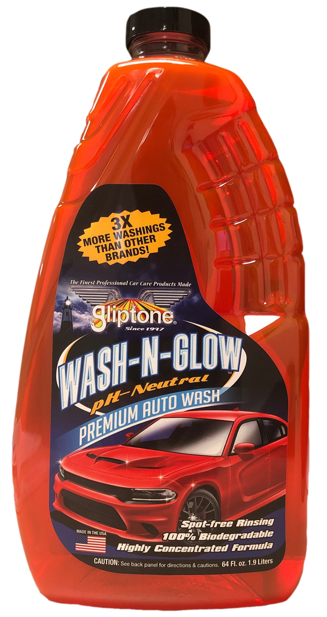 Gliptone Concentrated Wash 'N Glow Premium Car Wash (64 oz.)