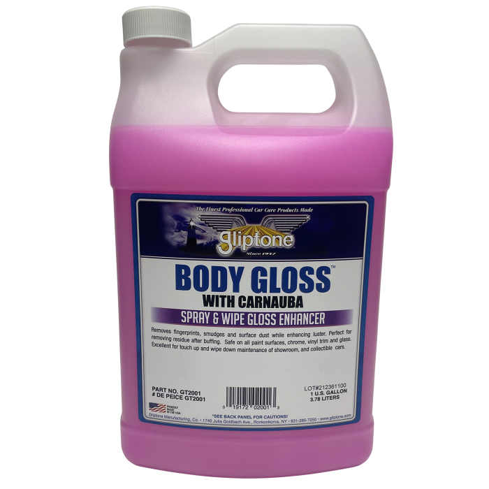 Gliptone Body Gloss Pink Detailer w/ Carnauba (Gallon)