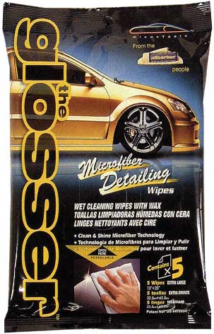 The Glosser Car Wax Wipes