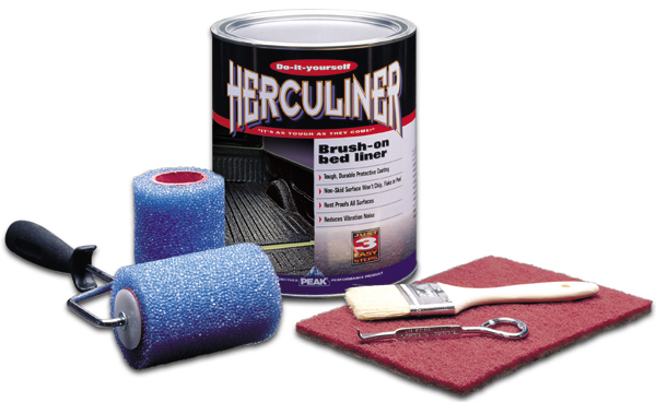 Herculiner Gray Brush-On Truck Bed Liner Kit (Gallon)