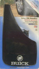 Groboski Long Life Duraflex Splash Guards (Pair) - Logo:Pontiac