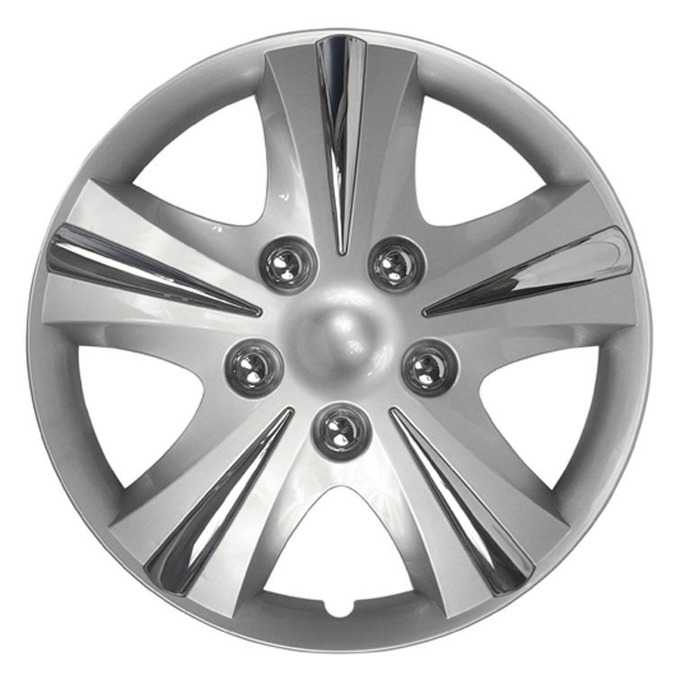 GT 5 Chrome Plated Wheel Covers (Set of 4) - Size:14in