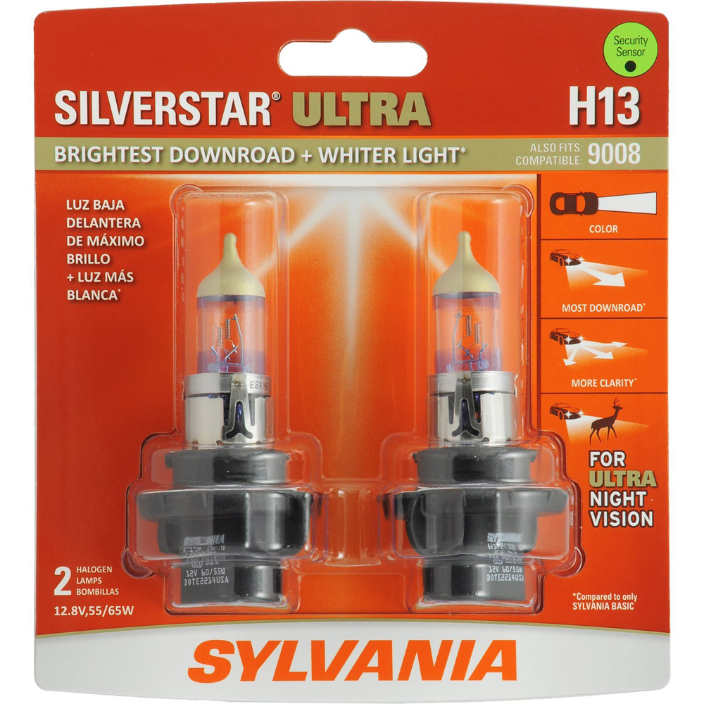 Sylvania H13 SilverStar Ultra Twin Pack