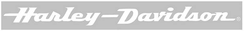 Harley Davidson Script Windshield Decal