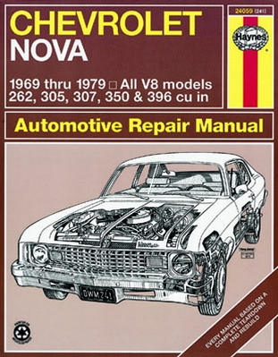 Chevrolet Nova Haynes Repair Manual (1969-1979)