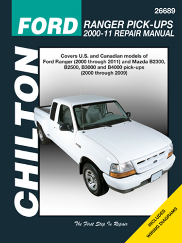 Ford Ranger/Mazda Pick-Ups Chilton Repair Manual (2000-2011)