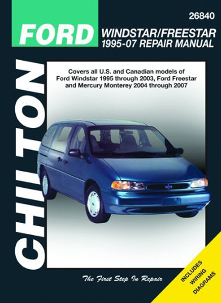 Ford Windstar, Freestar & Mercury Monterey Chilton Repair Manual (1995-2007)