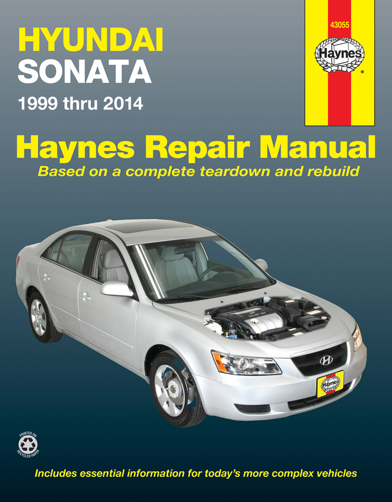 Hyundai Sonata Haynes Repair Manual (1999-2014)