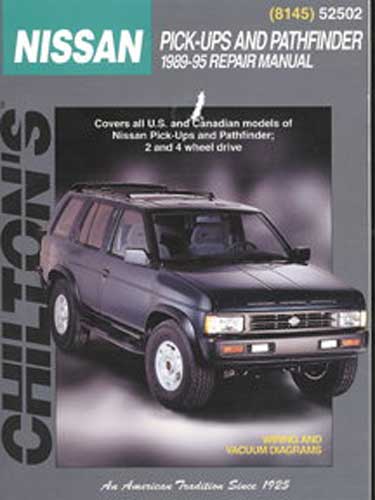 Nissan Pathfinder & Pick-Ups Chilton Repair Manual (1989-1995)