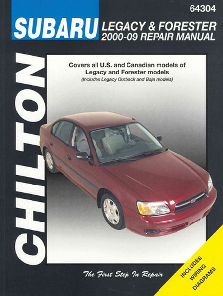 Subaru Legacy, Outback, Baja & Forester Chilton Manual (2000-2009)