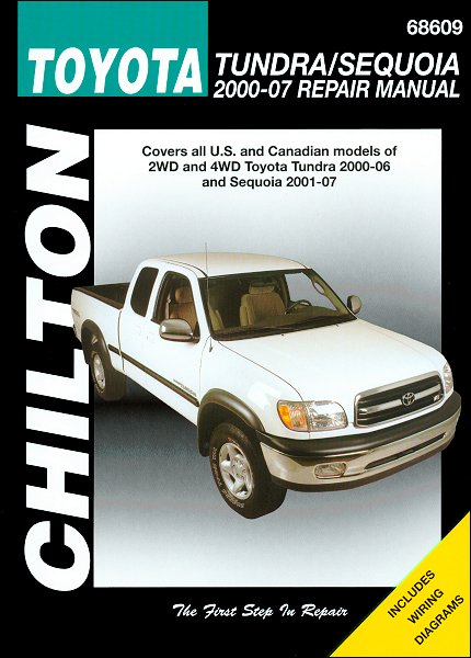Toyota Tundra & Sequoia Chilton Repair Manual (2000-2007)