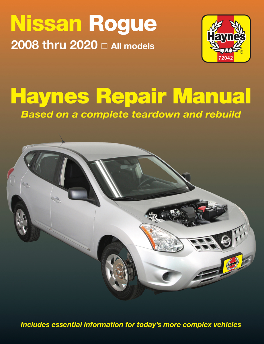 Nissan Rogue Haynes Repair Manual (2008-2020)