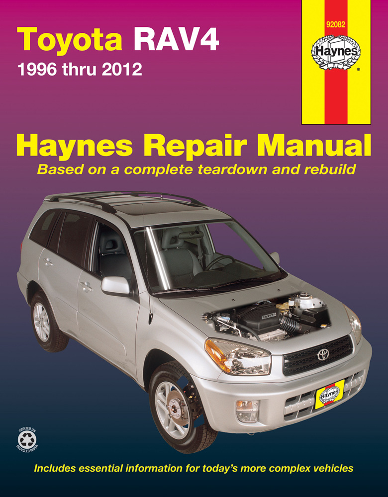 Toyota RAV4 Haynes Repair Manual (1996-2012)