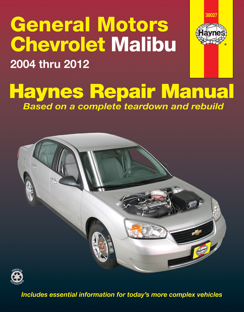 Chevrolet Malibu Haynes Repair Manual (2004-2012)