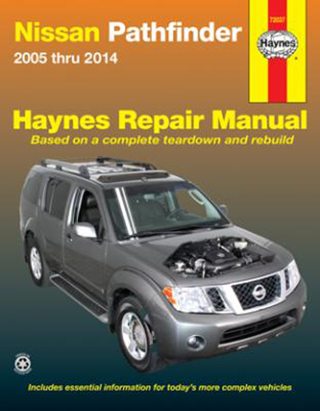 Nissan Pathfinder Haynes Repair Manual (2005-2014)