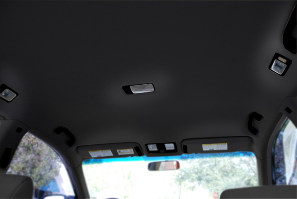 Heads-Up Van, Truck & SUV Replacement Headliner Kits - Color:Black