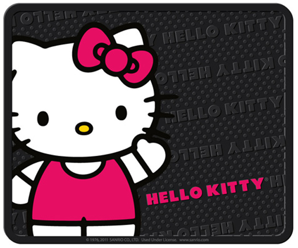 Hello Kitty Waving Utility Mat