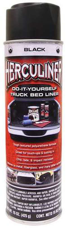 Herculiner Black Spray-On Truck Bed Liner (15 oz)
