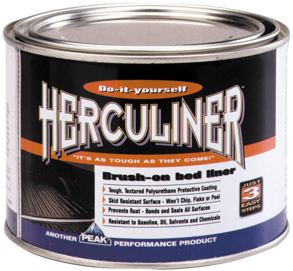 Herculiner Black Brush-On Truck Bed Liner (Quart)