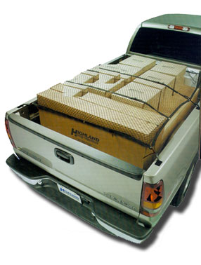 Highland Adjustable Heavy Duty Pickup Truck Cargo Net