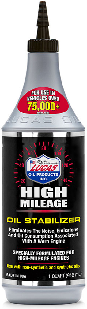 Lucas Oil High Mileage oil Stabilizer (1 Qt)