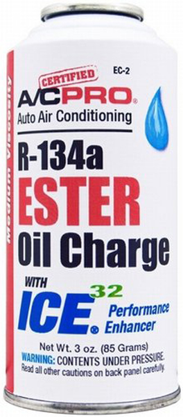 A/C Pro R-134a Ester Oil Charge with ICE32 (2 oz)