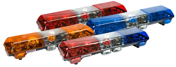 Wolo Infinity 1� Halogen Roof Mount Light Bars - Color:Amber