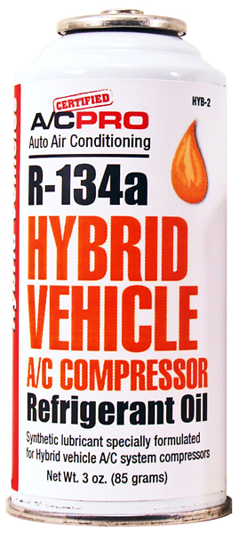 R-134a Hybrid Vehicle A/C Refrigerant Oil Charge (3 oz.)