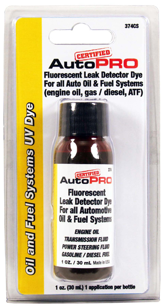 A/C Pro Oil and Fuel Systems UV Dye (1 oz.)