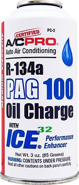 A/C Pro R-134a PAG 100 Oil Charge with ICE 32 (3 oz.)
