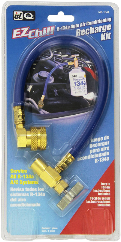 EZ Chill R-134a System Recharge Valve & Hose Kit