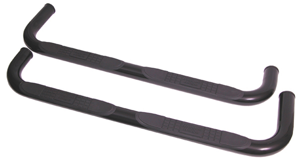Jeep Cherokee Black 3" Round Tube Steps-Pair (1984-2001)