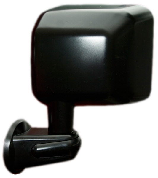 Jeep Wrangler JK Single Black Side Mirror (2007-2018) - Side:Passenger