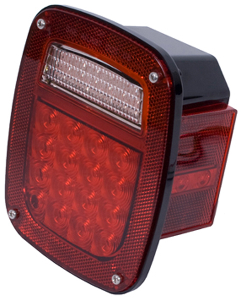 Jeep Wrangler & CJ LED Tail Light Assembly (1976-2006) - Side of Vehicle:Left-Hand