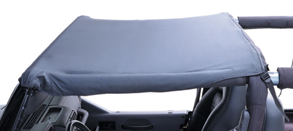 Jeep Wrangler & Unlimited Summer Brief Top (1997-2006) - Color:Denim Black