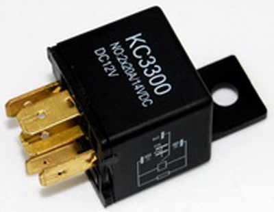 KC Hilites 12 Volt, 40 Amp Lamp Relay