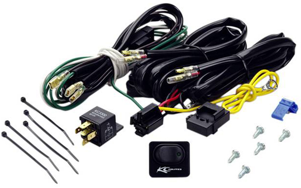 KC Hilites Deluxe Wiring Harness With 40 Amp Relay