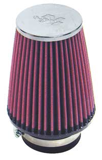 K&N Universal Chrome Cold Air Intake Filter