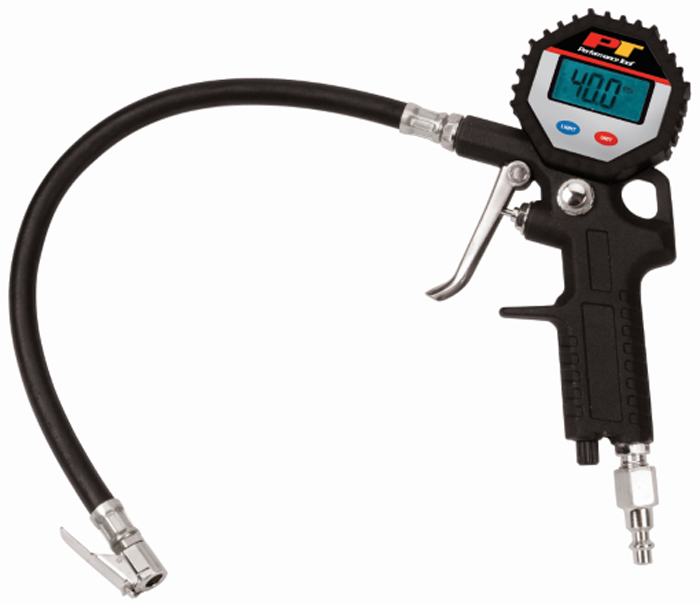 Performance Tool LCD Digital Tire Inflator & Gauge