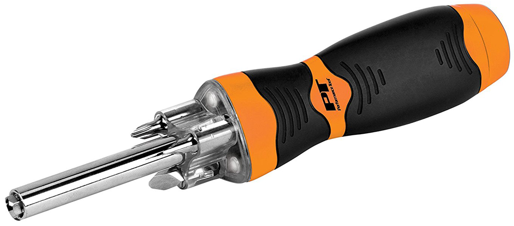 Performance Tool LED Bit Screwdriver