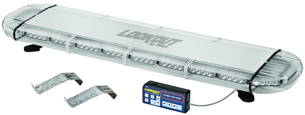 Wolo Lookout Low Profile LED Roof Mount Light Bar - Color:Blue