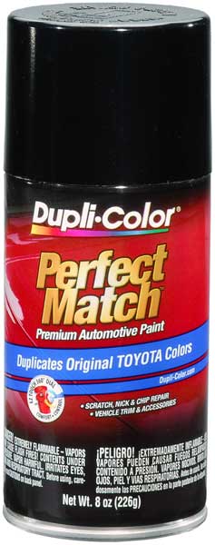 Lexus Metallic Black Auto Spray Paint - 202, 204 (1995-2016)