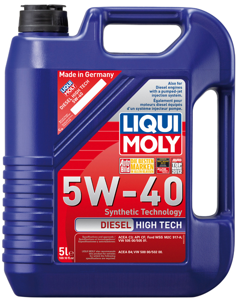 Liqui-Moly Diesel High Tech 5W40 Motor Oil (5 Liter)