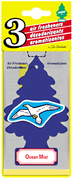 Little Tree Air Fresheners (3 Pack) - Scent:Peachy Peach