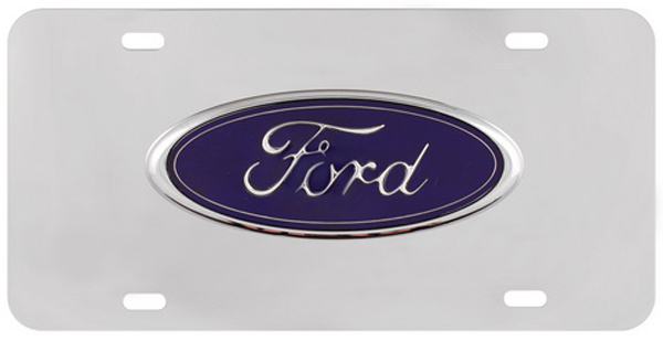 Ford Racing 3D License Plate by Pilot