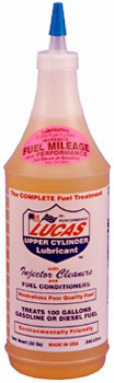 Lucas Upper Cylinder Lubricant and Fuel Injector Cleaner (1 Quart)