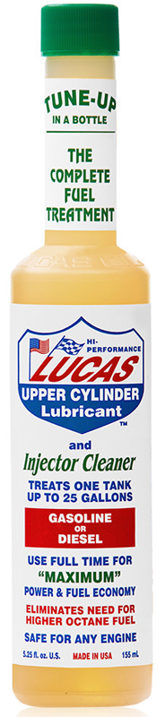 Lucas Upper Cylinder Lubricant and Fuel Injector Cleaner (5.25 oz.)