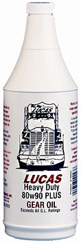 Lucas Heavy Duty 80/90 "Plus" Gear Oil (1 Quart)